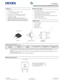 ZXT849KTC Datasheet Cover