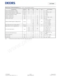 ZXT849KTC數據表 頁面 4