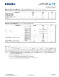 ZXTD09N50DE6TC Datasheet Page 2