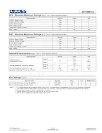 ZXTD4591E6TC Datasheet Page 2