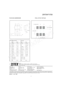 ZXTD6717E6TC數據表 頁面 7