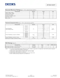 ZXTN04120HFFTA Datasheet Page 2
