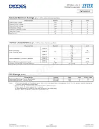 ZXTN2031FTA Datasheet Page 2