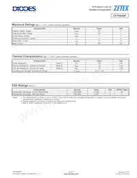 ZXTN649FTA Datasheet Pagina 2