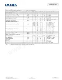 ZXTP07012EFFTA Datasheet Page 4