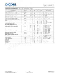 ZXTP19100CFFTA Datasheet Page 4