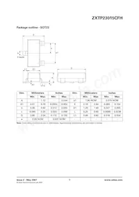 ZXTP23015CFHTA Datasheet Page 7