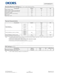 ZXTP25020CFHTA Datenblatt Seite 2