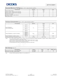ZXTP25100BFHTA Datasheet Page 2