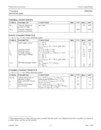 2N5064 Datasheet Page 2