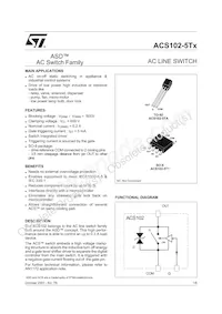 ACS102-5TA Datasheet Copertura