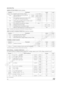 ACS102-5TA Datasheet Pagina 2