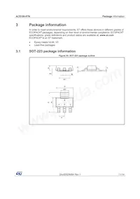 ACS108-8TN-TR Datasheet Page 11