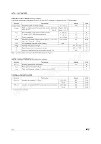 ACS110-7SB2 Datasheet Page 2