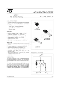 ACS120-7SH Datenblatt Cover