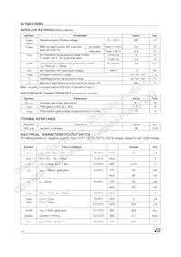 ACS402-5SB4 Datasheet Pagina 2