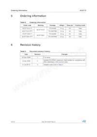 ACST10-7SFP Datasheet Page 12