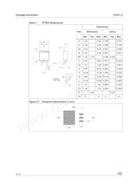 ACST12-7SG Datasheet Page 10