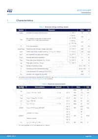 ACST1635-8FP Datasheet Page 2