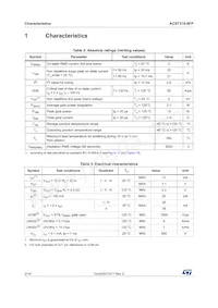 ACST310-8FP Datenblatt Seite 2