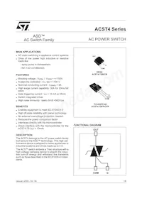 ACST4-7CB-TR Datasheet Cover