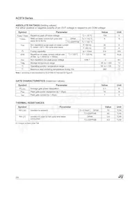 ACST4-7CB-TR Datasheet Page 2