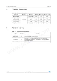 ACST6-7SR Datasheet Page 14