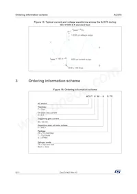 ACST830-8GTR Datasheet Page 8