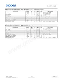 ACX114YUQ-7R Datasheet Page 4