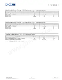 ACX124EUQ-7R Datasheet Page 2