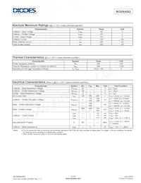 BC856ASQ-7-F Datasheet Pagina 2