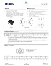BC857BS-7-F Datasheet Cover