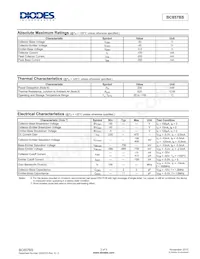 BC857BS-7-F Datasheet Pagina 2