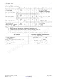 BCR16CM-16LB#BH0 Datasheet Page 2