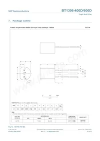 BT1306-600D Datasheet Page 8