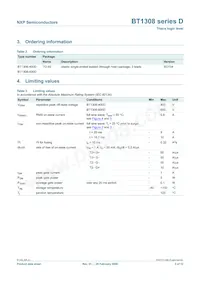 BT1308-600D數據表 頁面 2