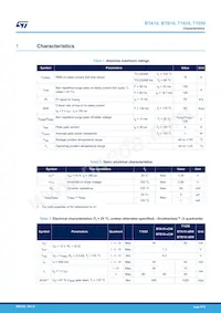 BTA10-400BRG Datasheet Page 2