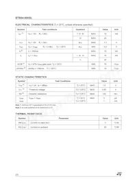 BTB04-600SL Datasheet Pagina 2