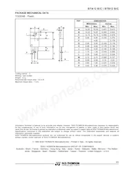 BTB12-700CRG Datasheet Pagina 5
