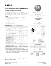 C122F1 Datasheet Cover