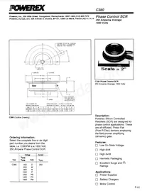 C380PC Datasheet Cover