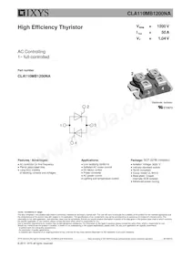 CLA110MB1200NA Datasheet Cover