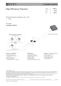 CLA60MT1200NTZ-TUB Datasheet Cover