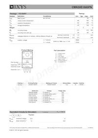 CMA30E1600PN Datasheet Page 3