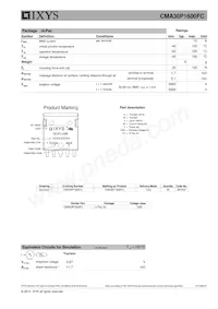 CMA30P1600FC Datasheet Page 3