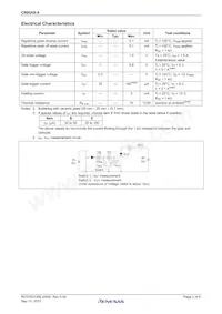 CR05AS-8-BT14#F01 Datasheet Pagina 2