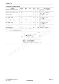 CR08AS-12A-T14#B10 Datasheet Page 2