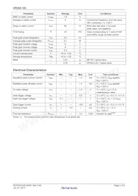 CR5AS-12A#B01 Datasheet Page 2