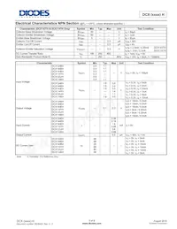 DCX114YH-7 Datasheet Pagina 3