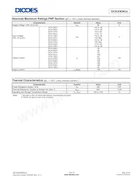 DCX124EU-7 Datasheet Page 3